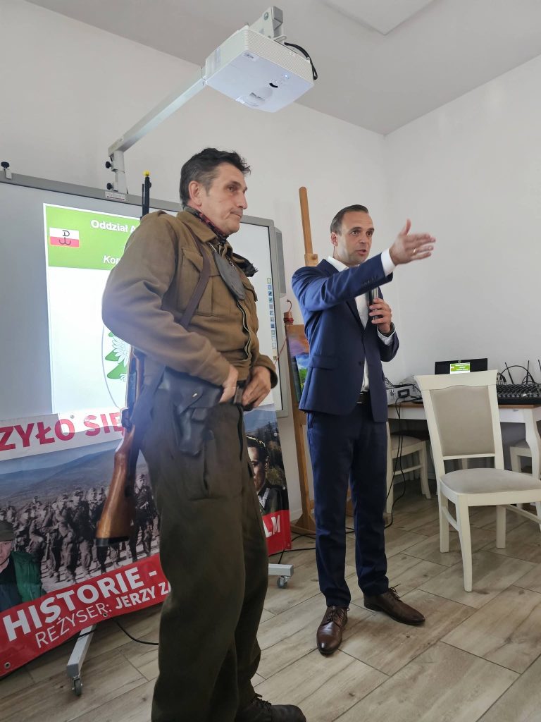 Prezentacja podczas konferencji historycznej w Lipowej