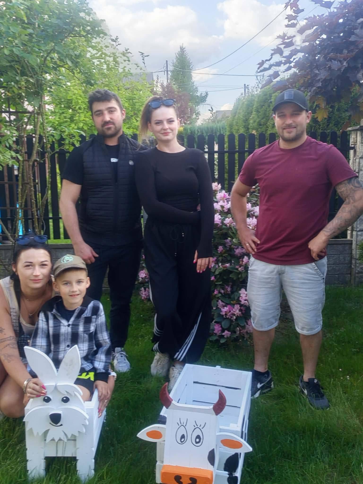 Donica Dobra zakwitła w ogrodzie mieszkańców