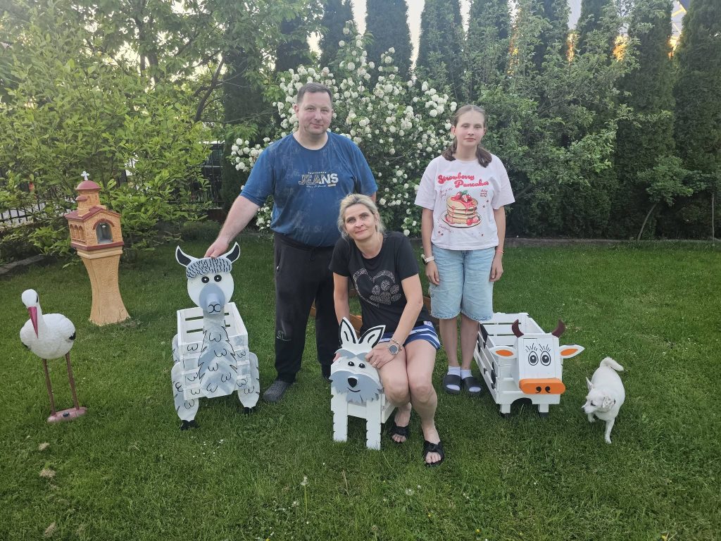 Donica Dobra w ogrodzie pani Ani na Słotwinie – akcja Siejemy Dobro